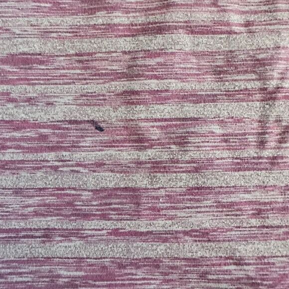 Lululemon Power Y Tank Top Sz 10 Muted Mauve Stripes Galore Pink Gray Purple - Picture 3 of 8